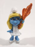 2013 Peyo Smurf "Party Planner" #2 Holding Magic Wand McDonalds Happy Meal Collectible Toy Figurine - Vietnam