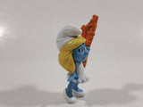 2013 Peyo Smurf "Party Planner" #2 Holding Magic Wand McDonalds Happy Meal Collectible Toy Figurine - Vietnam