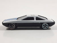 Unknown Brand Police 110 White and Blue Die Cast Toy Car Vehicle