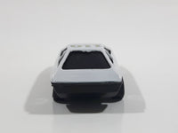 Unknown Brand Police 110 White and Blue Die Cast Toy Car Vehicle