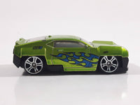 2013 Toys R Us Fast Lane SS-003 Green Die Cast Toy Car Vehicle