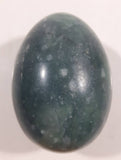 Dark Emerald Jade Like Polished Stone Egg