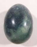 Dark Emerald Jade Like Polished Stone Egg