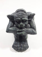 Sitting Gargoyle 3 3/4" Tall Heavy Resin Sculpture