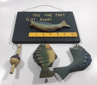 The One That Got Away Fish Fishing Wood Wall Hanging