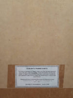 Mission Springs Brewing Company Fest Bier Beer Advertising Poster in Wood Frame