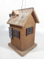 Live Bait Fishing Themed Highly Detailed Hanging Birdhouse Style Wood Building Model