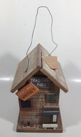 Guns and Whiskey Trading Post Themed Highly Detailed Hanging Birdhouse Style Wood Building Model