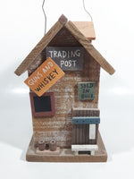 Guns and Whiskey Trading Post Themed Highly Detailed Hanging Birdhouse Style Wood Building Model