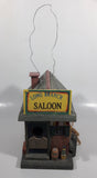 Long Branch Saloon Themed Highly Detailed Hanging Birdhouse Style Wood Building Model