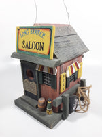 Long Branch Saloon Themed Highly Detailed Hanging Birdhouse Style Wood Building Model