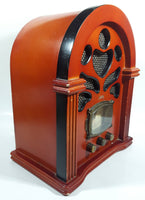 JWIN Nostalgia JK-111 Deluxe Wood Cabinet Retro Style AM/FM/TV Radio