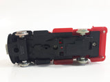 Unknown Brand Emergency Services Fire Truck Die Cast Toy Car Vehicle with Opening Doors - Missing Tires and other parts