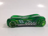 2019 Hot Wheels Super Rigs Wingstorm Semi Truck Car Hauler Translucent Green Die Cast Toy Car Vehicle