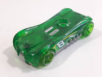 2019 Hot Wheels Super Rigs Wingstorm Semi Truck Car Hauler Translucent Green Die Cast Toy Car Vehicle