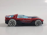 2014 Hot Wheels HW City HW Goal Yur So Fast Ferrari Red Die Cast Toy Car Vehicle