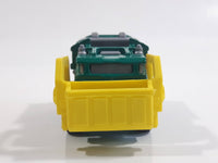 2014 Matchbox MBX Adventure City Garbage Gulper Green Recycling Truck Die Cast Toy Car Vehicle