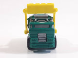 2014 Matchbox MBX Adventure City Garbage Gulper Green Recycling Truck Die Cast Toy Car Vehicle