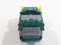 2014 Matchbox MBX Adventure City Garbage Gulper Green Recycling Truck Die Cast Toy Car Vehicle