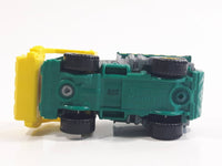 2014 Matchbox MBX Adventure City Garbage Gulper Green Recycling Truck Die Cast Toy Car Vehicle