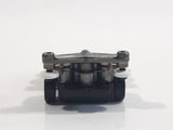 1997 Tomy GoGoGo Racers Silver and Orange Miniature Die Cast Toy Race Car Vehicle