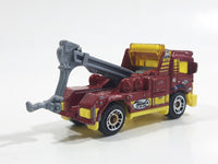 2014 Matchbox MBX Adventure City Urban Tow Truck Red Die Cast Toy Car Vehicle