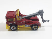 2014 Matchbox MBX Adventure City Urban Tow Truck Red Die Cast Toy Car Vehicle