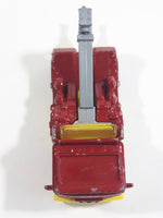 2014 Matchbox MBX Adventure City Urban Tow Truck Red Die Cast Toy Car Vehicle