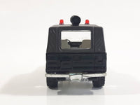 Realtoy MB Mercedes Benz G-Wagon Secret Service Unit 12 Black 1/57 Scale Die Cast Toy Car US Government Spy Intel Vehicle