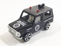 Realtoy MB Mercedes Benz G-Wagon Secret Service Unit 12 Black 1/57 Scale Die Cast Toy Car US Government Spy Intel Vehicle