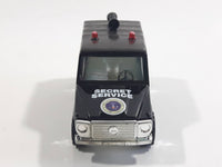 Realtoy MB Mercedes Benz G-Wagon Secret Service Unit 12 Black 1/57 Scale Die Cast Toy Car US Government Spy Intel Vehicle