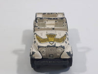 Vintage 1981 ERTL Dukes of Hazzard Daisy Duke's Jeep White Cream Die Cast Toy Car Vehicle 1/64 Scale
