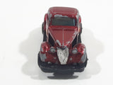 Vintage 1978 Universal Products '36 Ford Coupe 3 Window #7 Dark Red Die Cast Toy Car Vehicle - Hong Kong