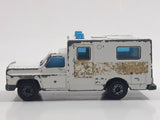 Vintage 1977 Lesney Matchbox Superfast Ambulance No. 41 White Die Cast Toy Car Vehicle