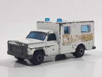 Vintage 1977 Lesney Matchbox Superfast Ambulance No. 41 White Die Cast Toy Car Vehicle