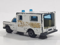 Vintage 1977 Lesney Matchbox Superfast Ambulance No. 41 White Die Cast Toy Car Vehicle