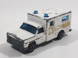 Vintage 1977 Lesney Matchbox Superfast Ambulance No. 41 White Die Cast Toy Car Vehicle