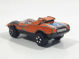 Vintage PlayArt Alfa Romeo P33 #2 Orange Die Cast Toy Car Vehicle Made in Hong Kong