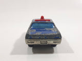 Vintage Majorette Plymouth Fury Police Blue 1/70 Scale Die Cast Toy Car Vehicle Made in France