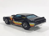 Vintage 1979 Hot Wheels Torino Stocker Black Die Cast Toy Car Vehicle