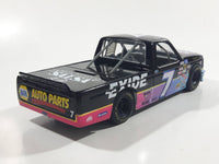 1995 Racing Champions Limited Edition 1 of 5,000 NASCAR Super Truck Ford F-150 #7 Geoff Bodine Exide Batteries Tanya Tucker's Salsa Black 1/24 Scale Die Cast Coin Bank with Key