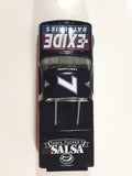 1995 Racing Champions Limited Edition 1 of 5,000 NASCAR Super Truck Ford F-150 #7 Geoff Bodine Exide Batteries Tanya Tucker's Salsa Black 1/24 Scale Die Cast Coin Bank with Key