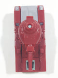 2018 Tomy Hasbro Tank Red and Grey Plastic Die Cast Toy Car Vehicle