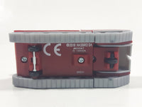 2018 Tomy Hasbro Tank Red and Grey Plastic Die Cast Toy Car Vehicle