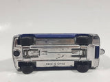 Unknown Brand Tin Toys Style Super Shuttle "Door To Door" Dark Blue Die Cast Toy Car Vehicle