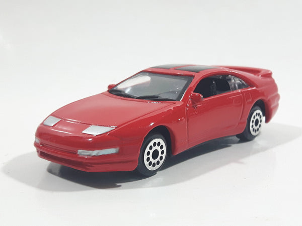 Very Hard To Find MotorMax No. 8029 1995 Nissan 300ZX Red Die Cast Toy Car Vehicle