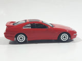 Very Hard To Find MotorMax No. 8029 1995 Nissan 300ZX Red Die Cast Toy Car Vehicle