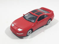 Very Hard To Find MotorMax No. 8029 1995 Nissan 300ZX Red Die Cast Toy Car Vehicle