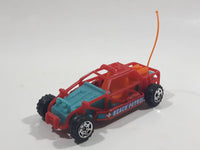 2002 Matchbox Beach Buggies Dune Buggy Red Teal Orange Die Cast Toy Car Vehicle