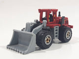 2012 Matchbox MBX Construction Quarry King Red Front End Loader Die Cast Toy Car Construction Vehicle